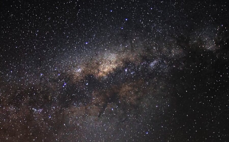 The Milky Way and the zodiacal light over Paranal